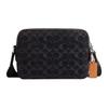 Coach Charter 24 Classic Monogram Zip Closure Crossbody Bag Medium Men bags Black CS254-DRJ