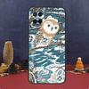 Cute Owl Cartoon For OPPO A17 A77 A58 A78 A98 A15 A5 A9 A96 A76 A16 A54 A74 A94 A52 A72 A79 A57S A53S Case