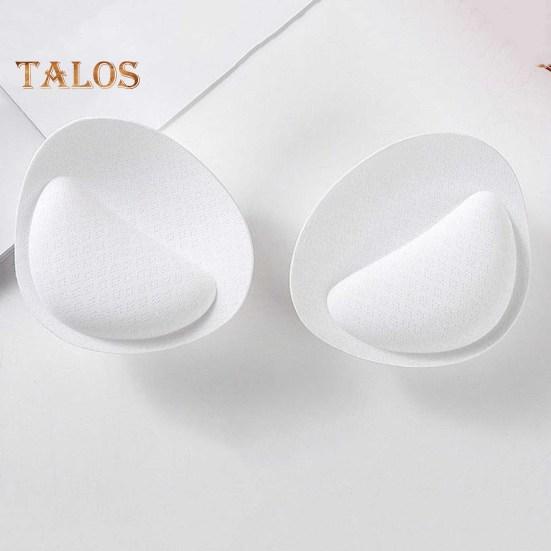 Bra Pad Ultra Thick Good Breathability Bra Insert Triangle Sponge Push Up Bra Pad Women Invisible Insert Swimsuit Bikini Breast Enhancers Chest Cup