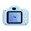 Детская камера 2.0-дюймовый IPS-экран, синяя, удобная ручка, округлый корпус, зарядка через USB, 400 мАч, детская камера 