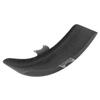 Kijima FRP Flat Fender, Front, Black Gel Coat Finish, 206-956