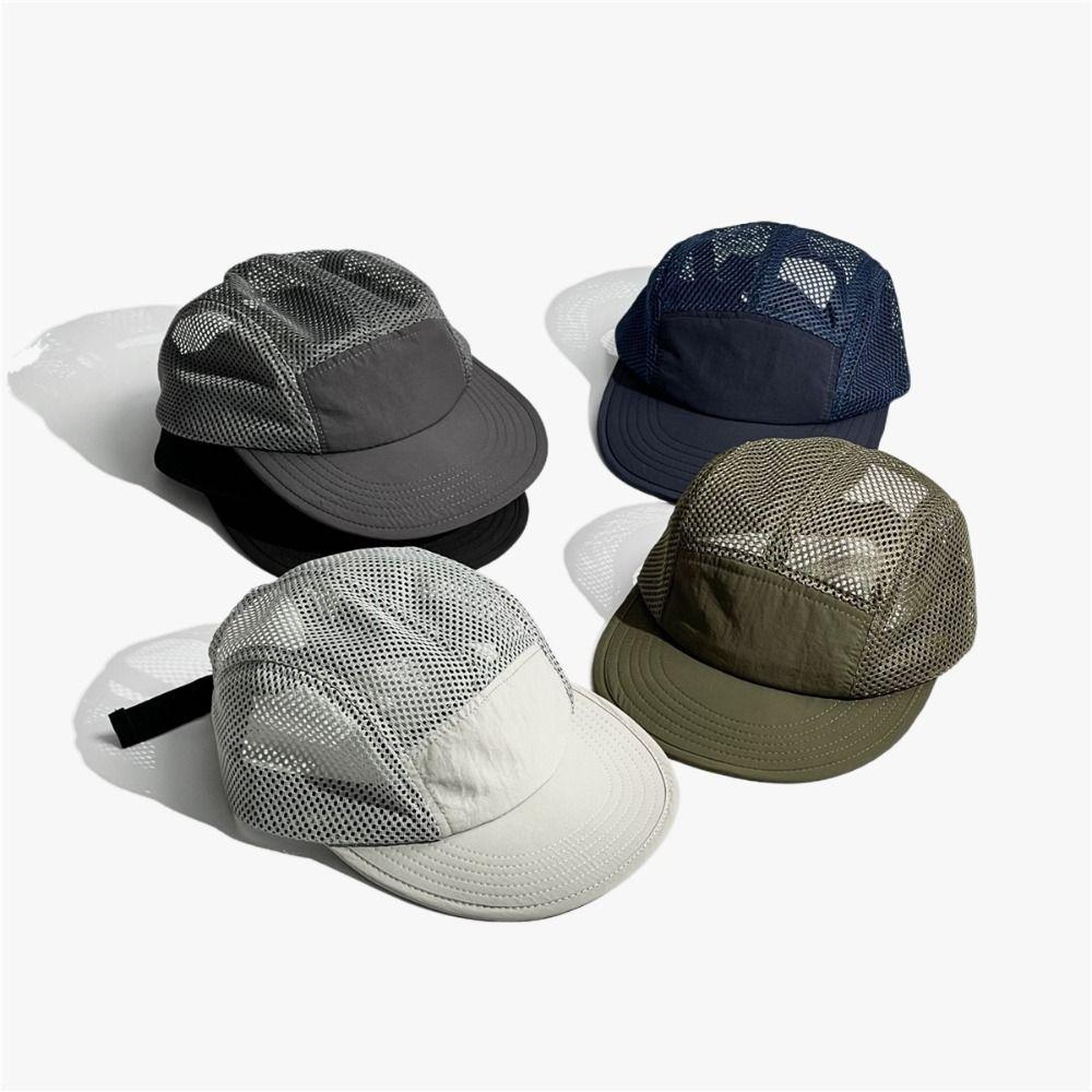 INS Men Fishing Caps Quick Dry Sports Mesh Caps Elegant Mesh Baseball Caps Outdoor