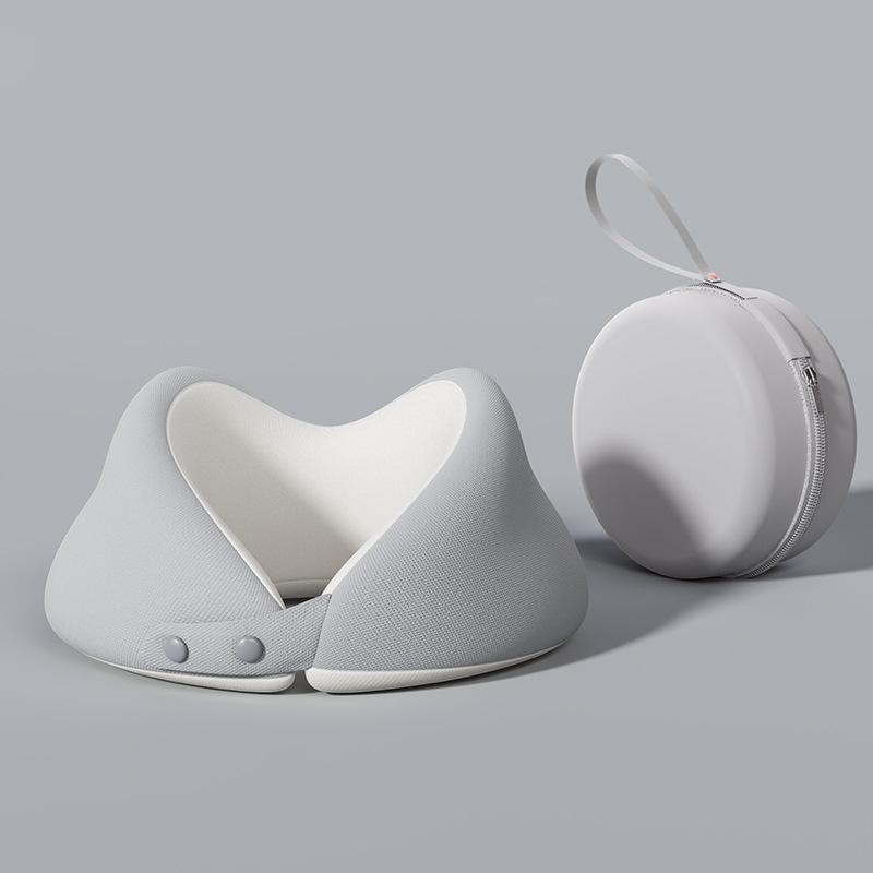 Memory cotton u-shaped pillow travel u-shaped neck pillow portable neck pillow foldable storage neck pillow