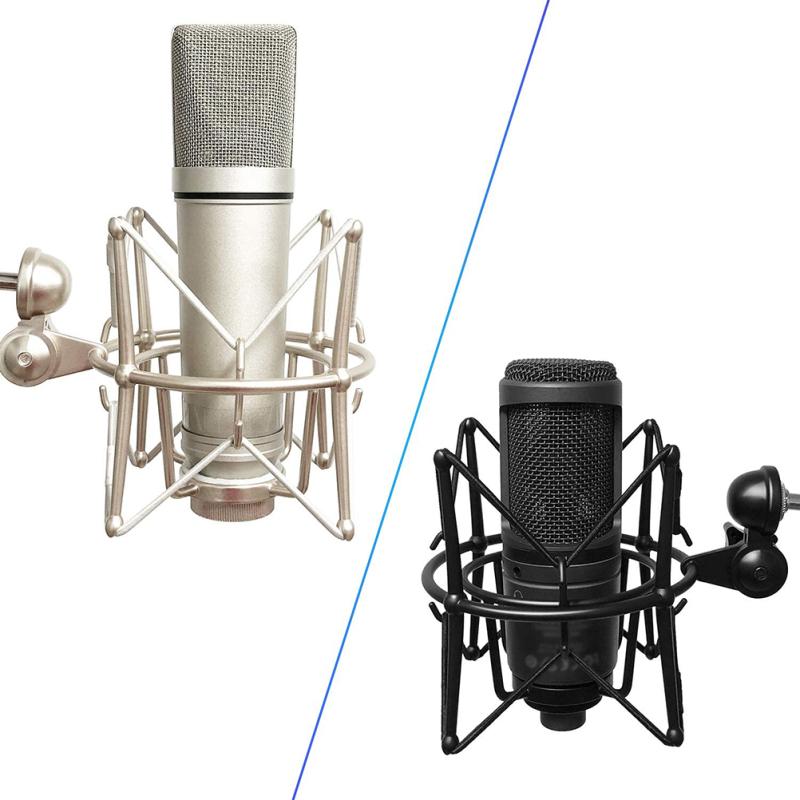 Металлическая противоударная подставка для микрофона, подвеска-паук, противоударный держатель для микрофона, зажим, кронштейн