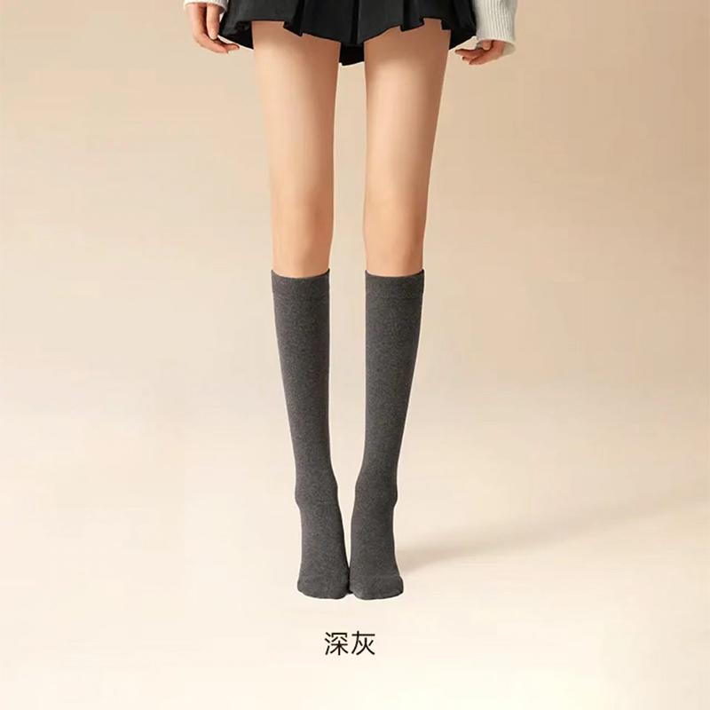 Spring and Autumn slimming pressure calf over knee socks, anti odor and anti slip cotton socks