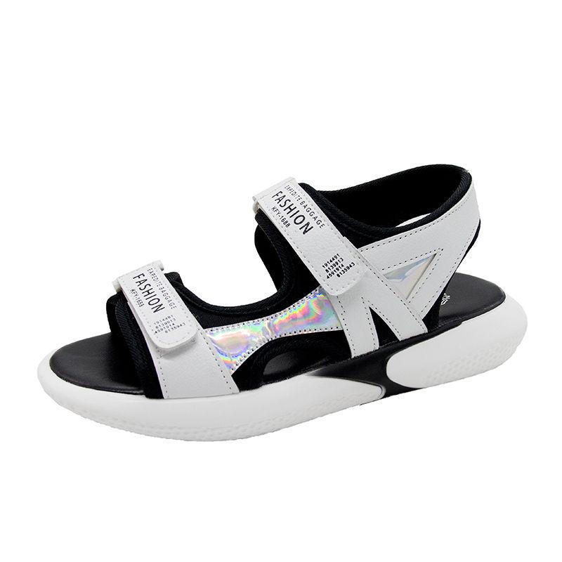 Размер 34-42 Босоножки на платформе Большие размеры Спортивные сандалии для женщин 2024 Летняя женская обувь Повседневные пляжные сандалии с открытым носком для женщин