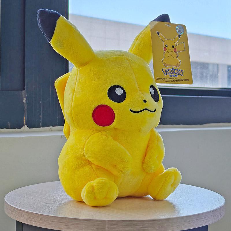 With Tag Cute Pikachu Plush Doll Anime Pokemon Kawaii Stuffed Plush Toys Soft High Quality Christmas Gifts For Children