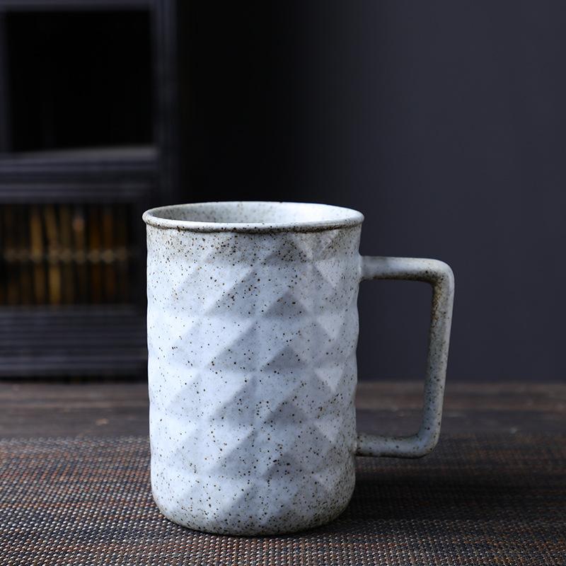 Special-Shaped Creative Ceramic Cup Supply Household Cup Kiln Change Water Cup High Value Coffee Cup