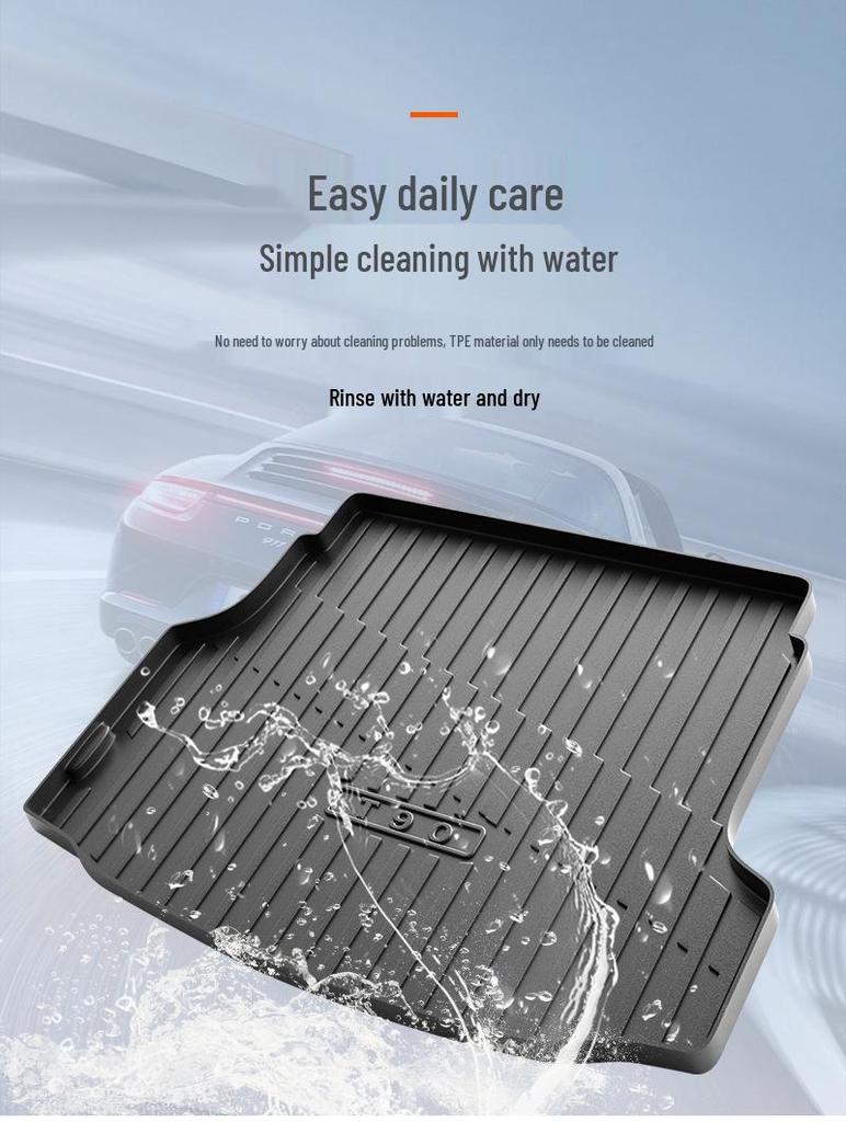 Odorless Wear-Resistant Trunk Mat for Dongfeng Venucia
