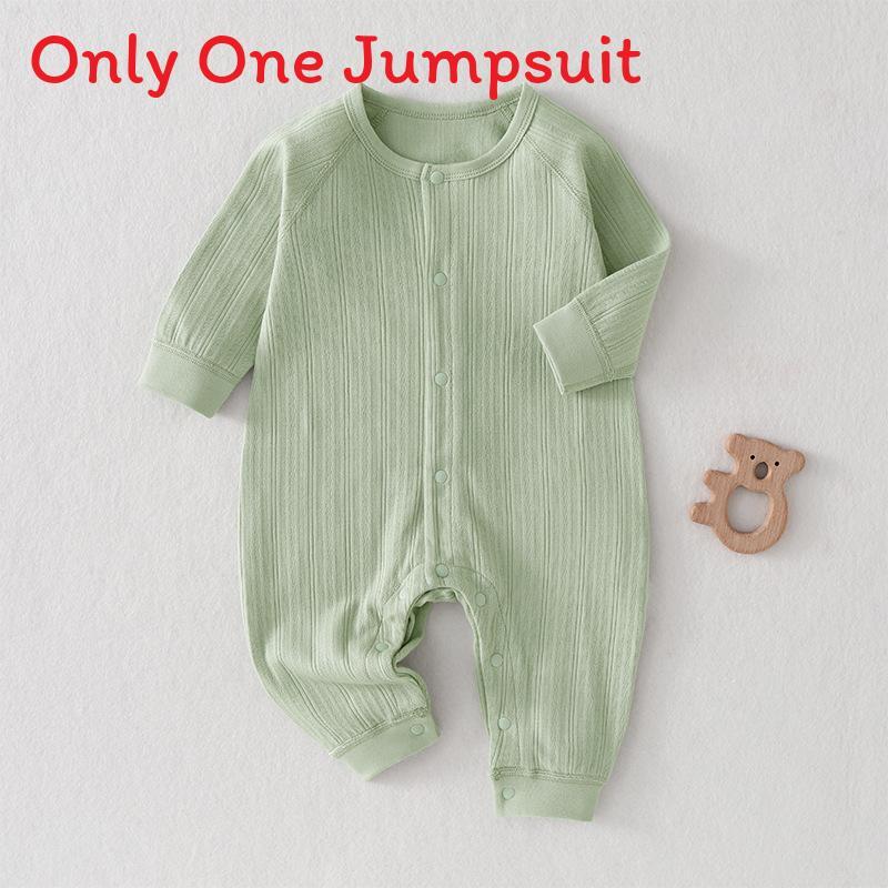 Newborn Cotton Knit Romper With Detachable Hood For Baby Boys And Girls