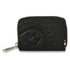 Wallet Coin Purse Coin Case Genuine Leather Round Zipper PICCOLO SERIES COIN CASE 22611 Black Men's Women's