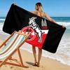 FC Köln Logo Print Beach Towel, Large Soft Quick Dry Towel for Beach Camping Swimming