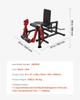 Leg Extension and Curl Machine, Seated Leg Rotary Extension for Thigh, Adjustable Lower Body Specialty Exercises Equipment, Heavy Duty Workout Bench