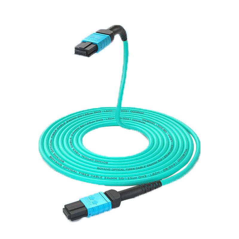 AIENKIS 24-Core MPO-MPO Multimode Fiber Optic Patch Cable