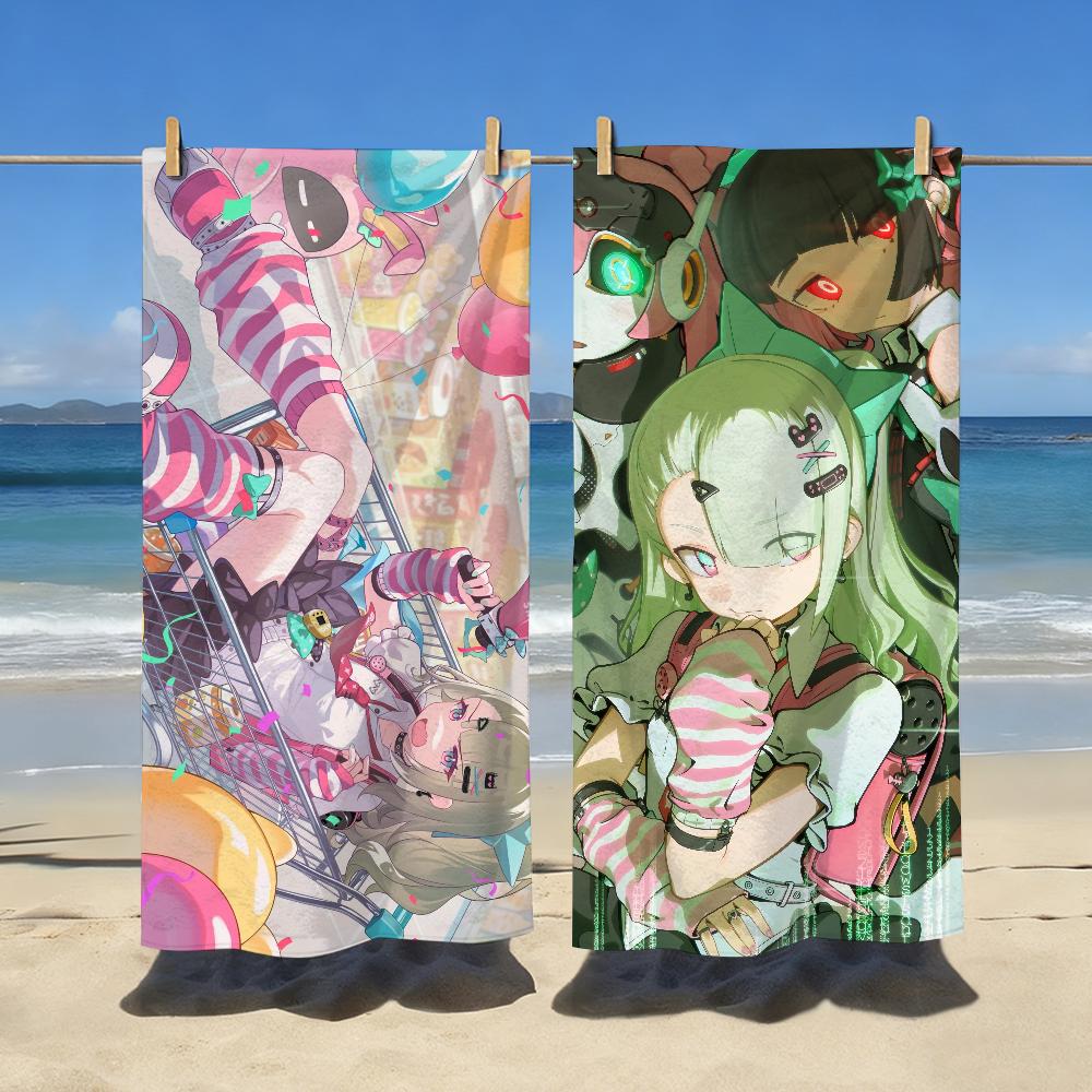 Game Zenless Zone Zero Sunna Towel Soft Pool Gift For Travel Gym Shower Camping Quick Dry Sports Large Beach Towels
