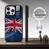 Англия F-Флаг Поддержка фанатов Чехол для телефона для футбола Для iPhone17,16,15,14,13,12,11 Plus,Pro Max, Новая магнитная беспроводная зарядка