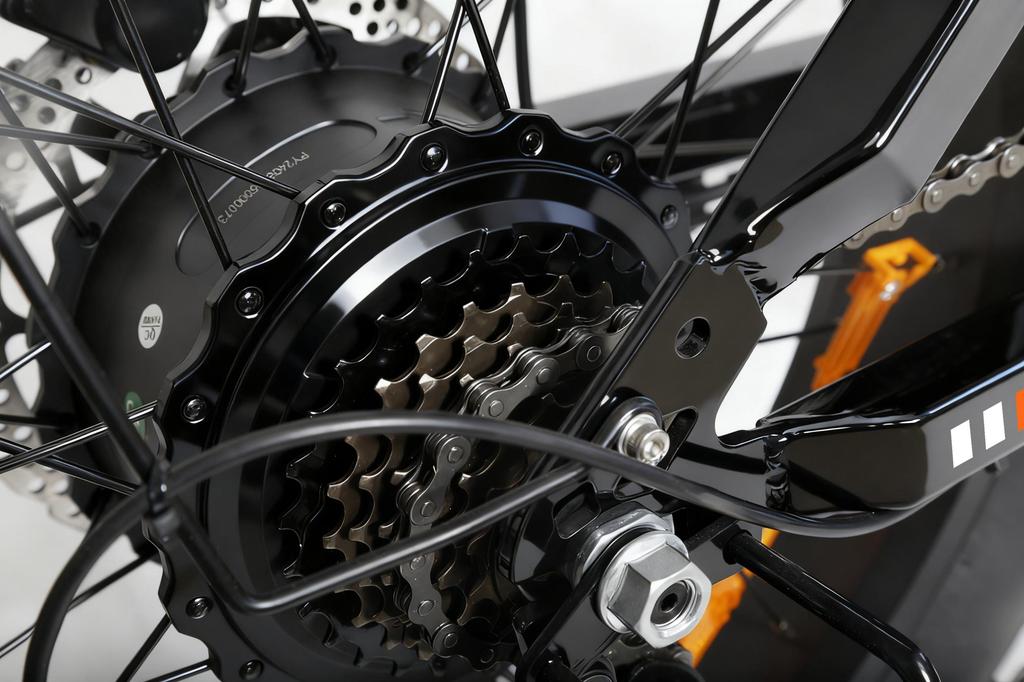 JKING FXH-009 E-Mountain Bike 48V15.6Ah B artery 500W Motor 20 Inch Fat Tires 120KG Load 25KM/H Top Speed All-Terrain Electric Bicycle