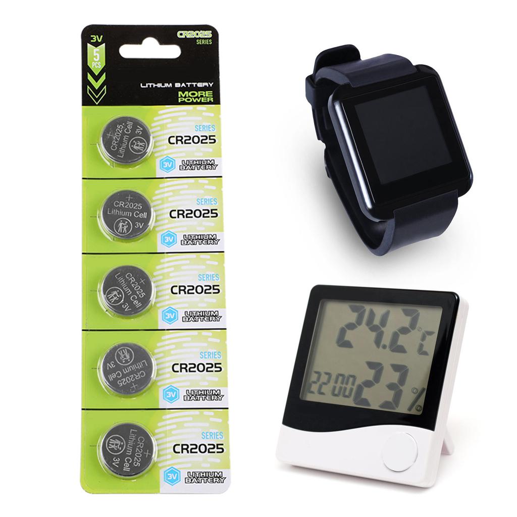 10/5 шт. CR2025 3 В батарейки-таблетки надежные источники питания CR2025 батарейки для устройств бесключевого доступа аксессуары