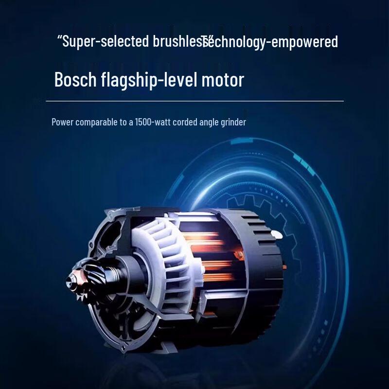BOSCH GWS18V-10P/15P Heavy-Duty Cordless Angle Grinder CN plug (adapter included)