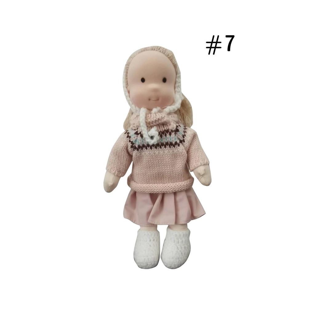 Мягкая игрушка кукла, тряпичная кукла для малышей, подходит для девочек, подарок на день рождения, рождественский подарок на плюшевую игрушку