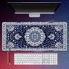 Синий персидский коврик для мыши Большой компьютерный офисный игровой коврик для стола XXL Резиновый противоскользящий игровой коврик для клавиатуры и мыши Длинный коврик для стола