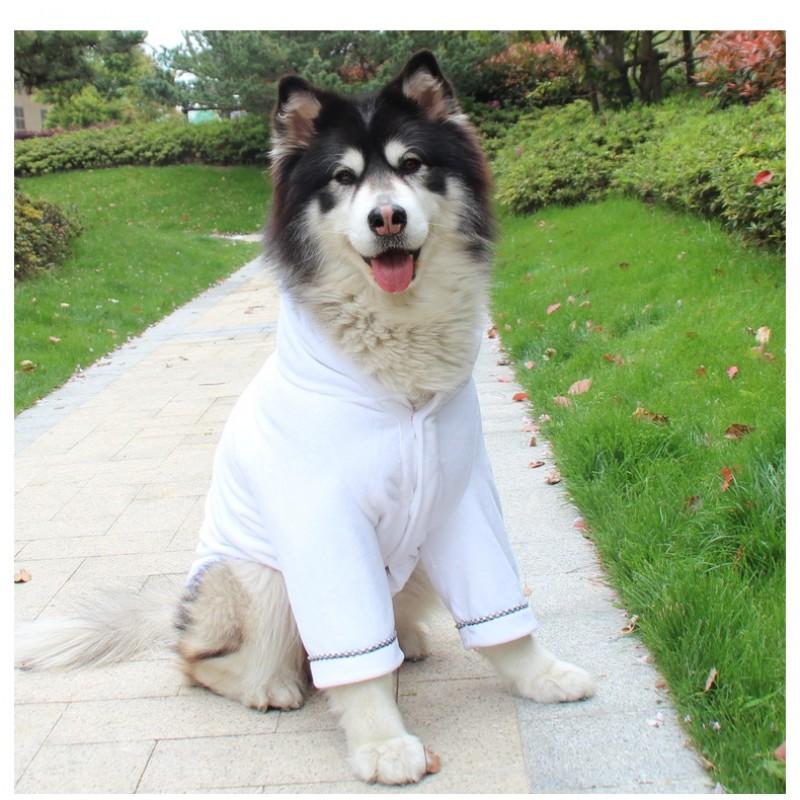 Quick-Dry Absorbent Pet Robe Cats Dogs - Soft Cozy Sleepwear Bathrobe All S To 3XL