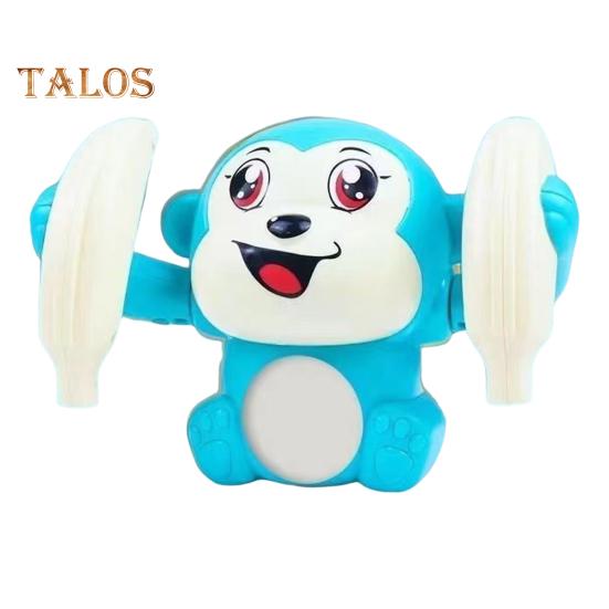 Игрушки для малышей Игрушка для ползания обезьянки Обучающая электрическая игрушка-обезьянка со светящимися звуками Режим голосового управления Интерактивная сенсорная игрушка для