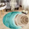 Скандинавский круглый ковер Ковер для гостиной под журнальный столик Большой коврик на пол в комнате