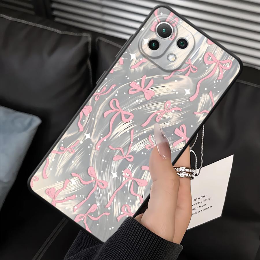 Креативный чехол-бант для Xiaomi Mi 14 11T 11 10T 12 12T Pro 12X 13 Lite Чехол для телефона