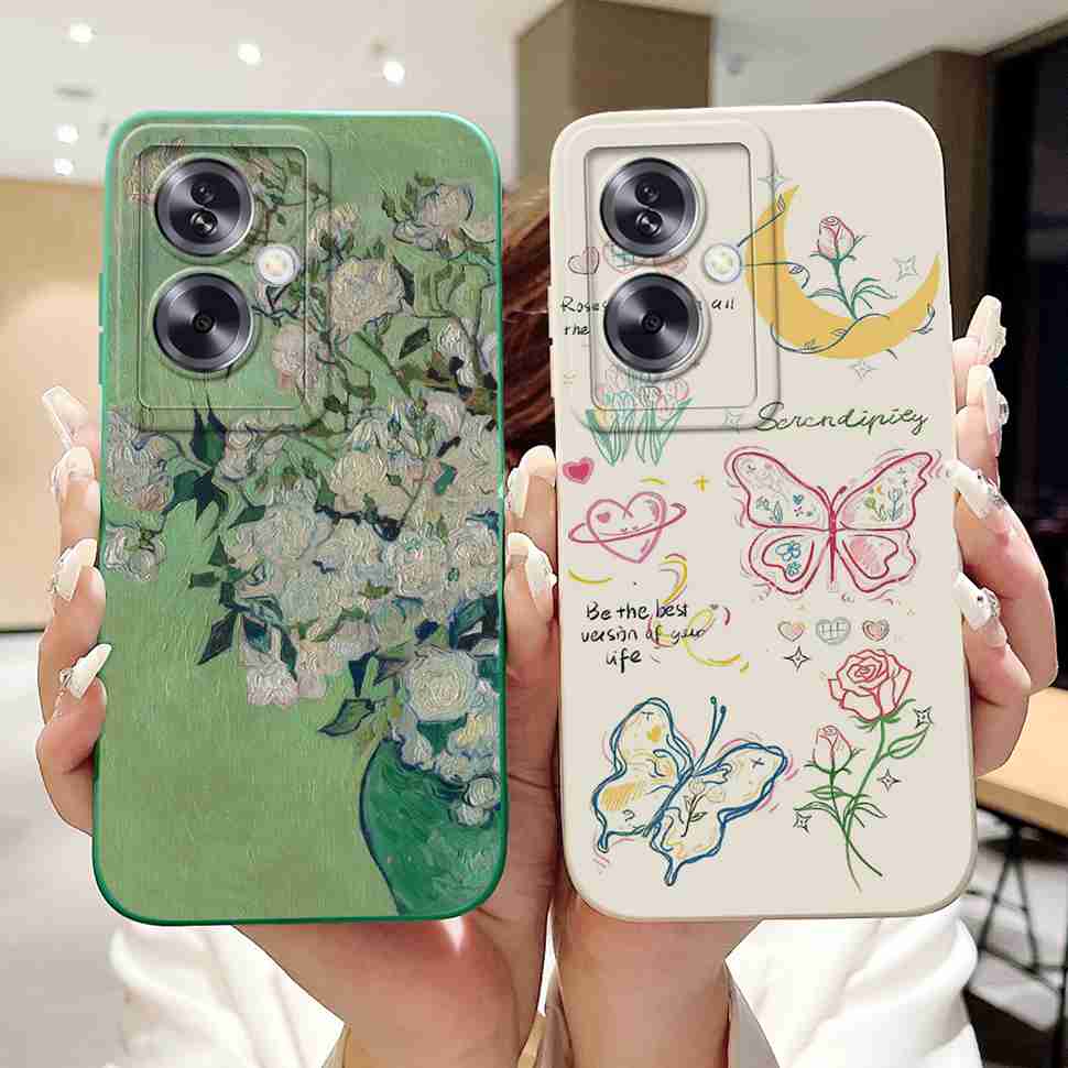 For Oppo A79 5G Case New Pattern Cover CPH2553 CPH2557 Soft Silicone Case For Oppo A 79 A79 Back Cover Bumper Housing