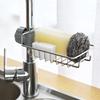 Household Kitchen Sink Faucet Storage Rack, Stainless Steel Single-layer Drainage Cloth Storage Rack
