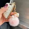 Брелок Ушки Зайца Мягкий Плюшевый Шар Брелок Брелок для Ключей Автомобиля Сумки Рюкзаки Детские Аксессуары для Путешествий Снятие Стресса Подарок