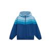 Li Ning Sports Lifestyle Series Casual Color Block Letter Woven Windbreaker Jacket Men Jacket New-Denim-Blue AFDT165-2