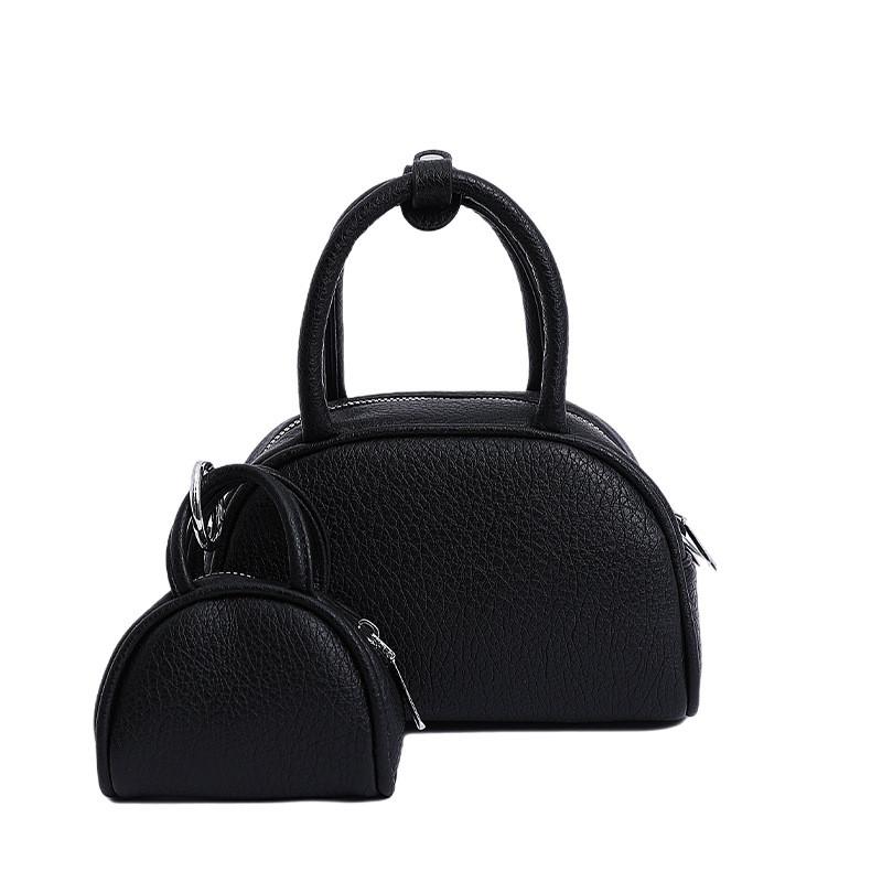 Однотонная сумка-ракушка из ПУ для женщин, маленькая, классическая, минималистичная, для повседневного ношения через плечо