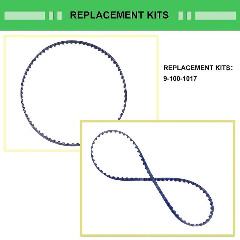 Набор из 2 частей машины для чистки бассейна Ремень для чистки бассейна Аксессуары для чистки бассейна для Zodiac Polaris 9-100-1017 360 380