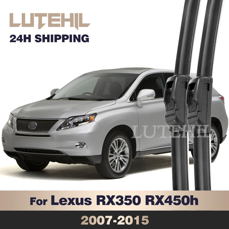 For Lexus RX450H RX350 RX 450h 350 2007-2015 2008 2009 2010 Wiper Front Wiper Blades Windshield Windscreen Window Brush 26"+22"