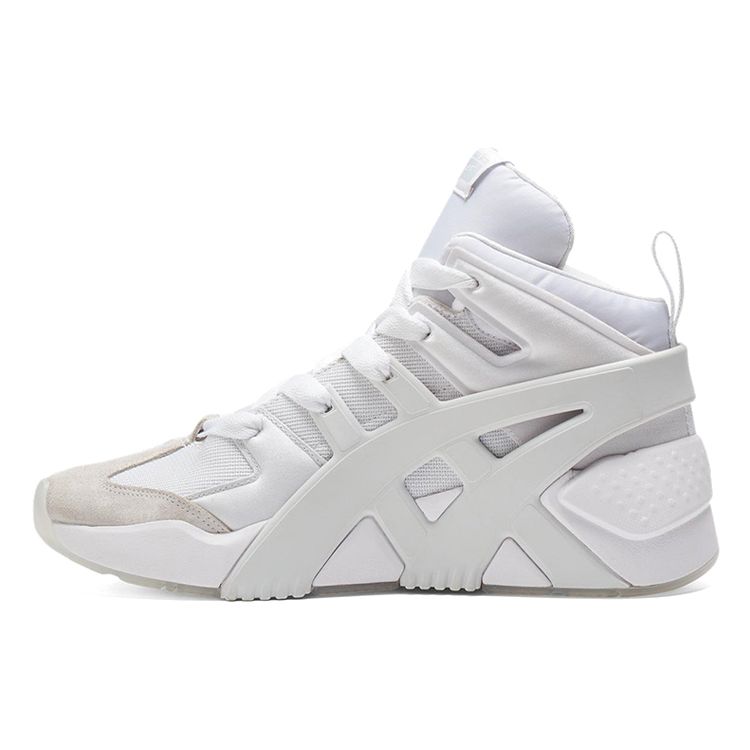 ONITSUKA TIGER Big Logo Trainer Comfortable Fashion Shock Absorption Non-Slip Wear-Resistant Low-Top Casual Shoes Unisex Sneaker White 1183B559-100