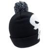 The Punisher Pom Pom Skull Beanie