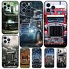 Крутой чехол Heavy Truck Car для iPhone 15 16 14 13 12 11 Pro Max Plus X XR XS 12 13 Mini Чехол Аксессуары
