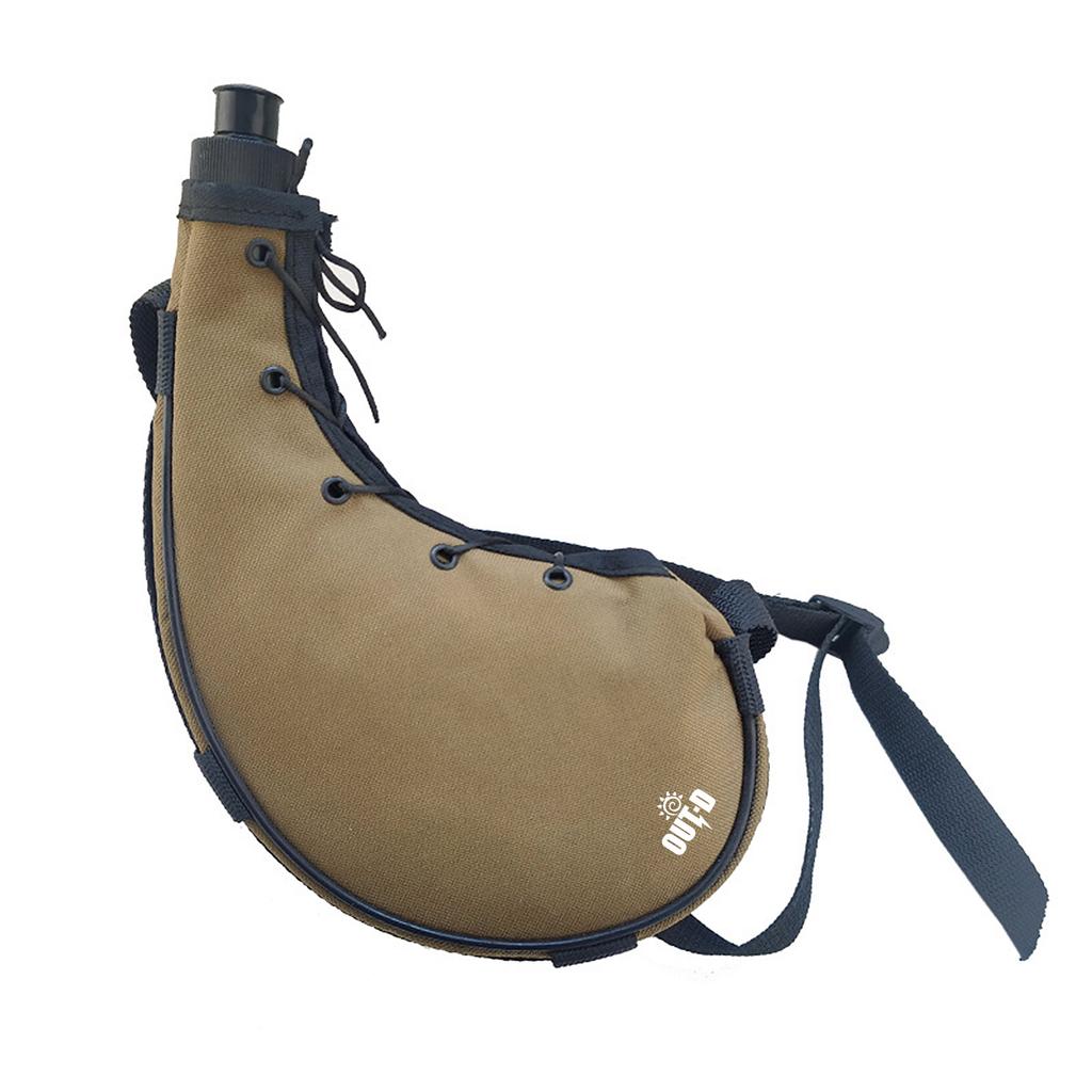 Бутылка для воды на открытом воздухе 800 мл, чайник для воды, спортивные бутылки с плечевым ремнем для пеших прогулок, альпинизма