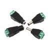 No Soldering Required Male Female CCTV Monitoring Video Cable Plug Connector for Home Indoor Surveillance Cabling