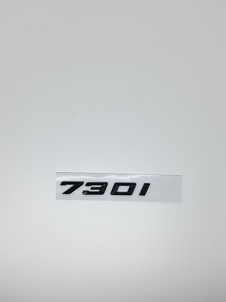 3D ABS Car Trunk Letters Logo Decals Badge Emblem Sticker For BMW 7 Series 730Li 740Li 745Li 750Li 760Li G11 G12 E38 E65 E66 F01