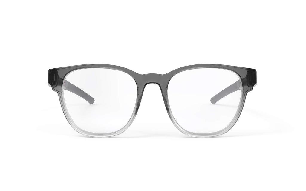 RUDYPROJECT Sports Sunglasses CRYSTAL ASH IRIDIS65 LENS BLACK Tips DEG-DEMO SP650A38-0000