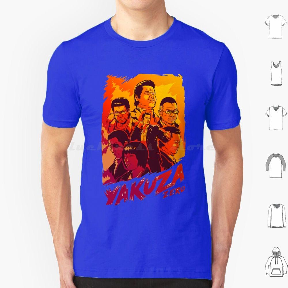Футболка Yakuza Heroes Большой Размер 100% Хлопок Аниме Игры Yakuza O Dragon A Kazuma Kiryu Ryu Ga Gotoku Подобно Любовь Герой Тренды