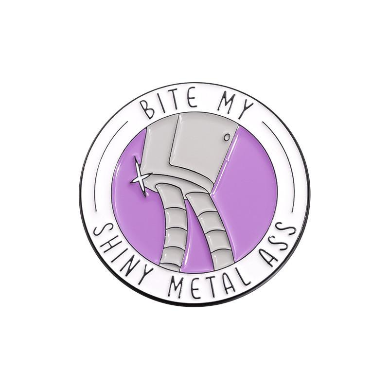 Artistic Character Cartoon Brooch Alloy Pin Eyecatching Design For Collectors And Lovers Fashion