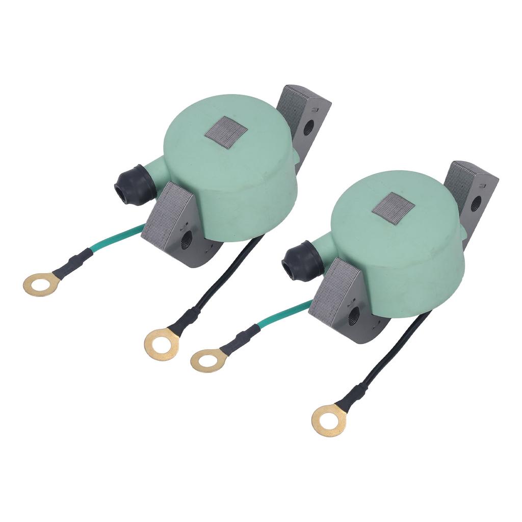 Igintion Coil 582995 Green Round Engine Ignition Coil Pack Replacement for Johnson Evinrude 20hp 1951‑1972