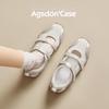Augustine Sports Mary Jane Shoes Women's 2025 New Autumn Platform Ballet Sandals Casual Little White Shoes