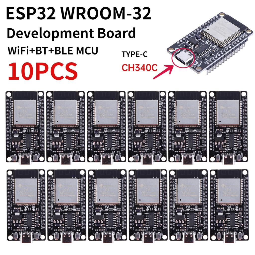 Плата разработки ESP32 -32 TYPE-C CH340C/ USB CP2102 WiFi+Bluetooth Сверхнизкое энергопотребление Двухъядерный беспроводной модуль