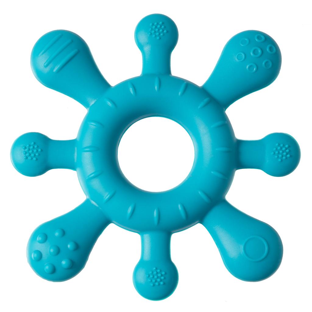 Color Kids 1PCS Baby Silicone Toys Cartoon Teething Toys Toddler Chewing Toy Training Molar Sensory Toys Newborn Accessories