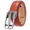 1Pcs Men'S Belt, Business Automatic Buckle Belt, Two-Layer Cowhide Belt Ly36-561813-1